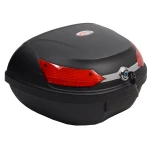 08018 Crni univerzalni moto kofer za skuter XXL 46 L za 2 kacige