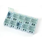 10 modularnih kutijica za SMD komponente s poklopcem za elektroniku