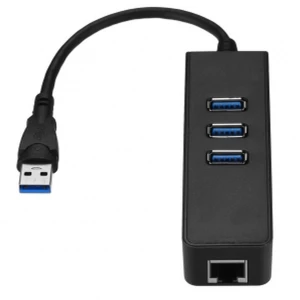 satkit USB 3.0 adapter s 3 RJ45 porta i Gigabit Ethernet za PC i Mac
