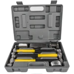 7-dijelni set čekića i nakovnja za limara s fiberglas drškom