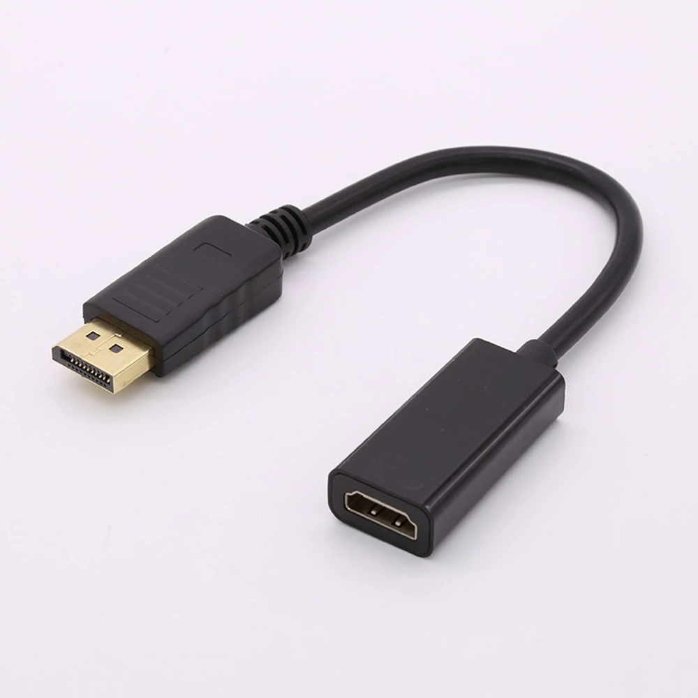 DisplayPort muški na HDMI ženski adapter za audio-video povezivanje