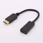 DisplayPort muški na HDMI ženski adapter za audio-video povezivanje