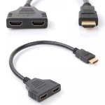 HDMI muški na 2 HDMI ženska izlaza splitter satkit