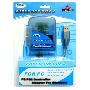 Mayflash adapter za PS2 kontroler za PC Super Joy Box Pro 3 s USB vezom