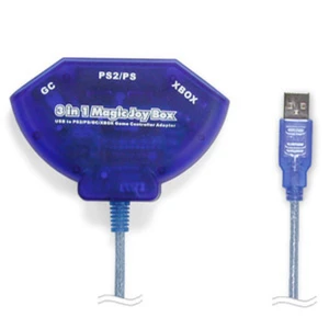 Adapter za PS2, Xbox i GameCube kontrolere za PC USB 3in1 Magic Joy Box