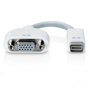 Mini DVI na VGA adapter za povezivanje monitora i projektora na Macu i PC-ju