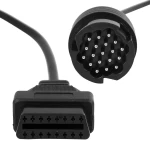 Conector adaptador diagnóstico Porsche 19 a 16 pin