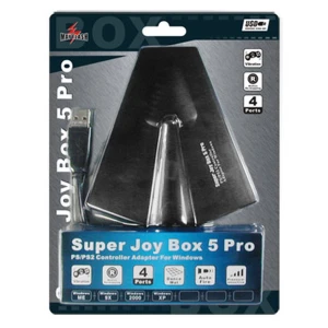 Super Joybox 5 Pro PS2 na PC adapter s 4 pada za Windows