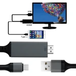 USB-C na HDMI adapter pretvarač kabel HDTV kompatibilan 4K