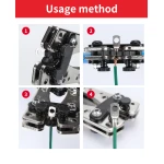 Kliješta za krimpanje 6-50mm² s protukliznim ručkama i podesivom rotacijom