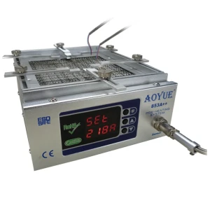 Aoyue 853a++ stanica za predgrijavanje s digitalnim upravljanjem i produžnim nosačem