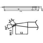 Aoyue LF-02J vrh lemilice s ugrađenim grijačem za stanice za lemljenje