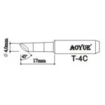 Originalni Aoyue T4c zamjenski vrh lemilice za lemne stanice