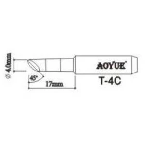 Originalni Aoyue T4c zamjenski vrh lemilice za lemne stanice