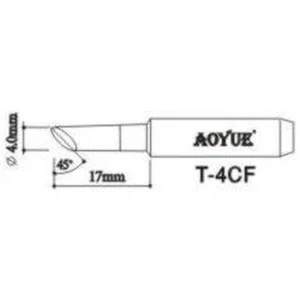 Aoyue T4cf zamjenski vrh lemilice za lemne stanice