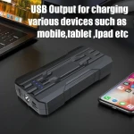 Starter za auto 8000mAh Jumpstarter S301 kompaktan i siguran s LED SOS svjetiljkom