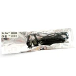 Crne slušalice za iPod s visokokvalitetnim zvukom