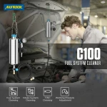 AUTOOL C100 čistač benzinskih injektora s adapterima za auto