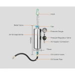 AUTOOL C100 čistač benzinskih injektora s adapterima za auto