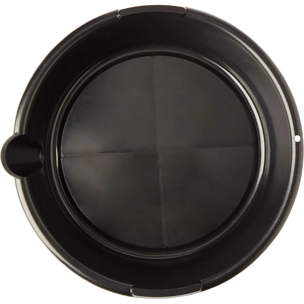 Bandeja resistente de plástico para cambio de aceite en coches bajos