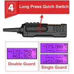 Baofeng UV9R Plus walkie-talkie dugog dometa s 160 kanala VHF/UHF