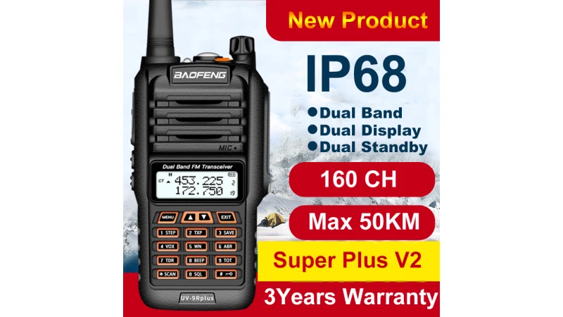 Walkie-talkies Baofeng: koji odabrati 2026. (snažni, vodootporni i povoljni)