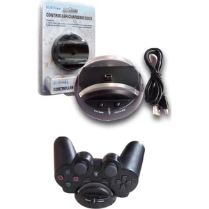 Stanica za punjenje PS3 kontrolera sa službenim satkit stalkom