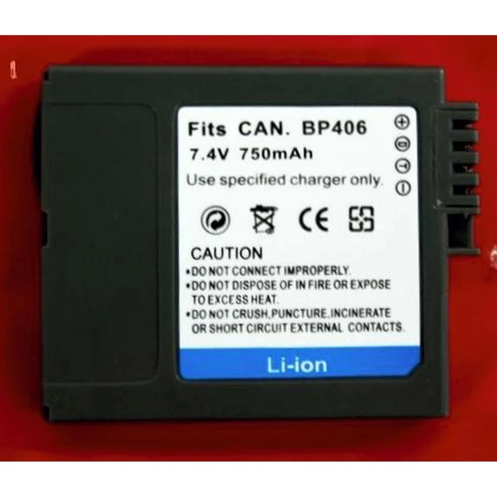 Kompatibilna baterija Canon BP-406/407 za digitalne kamere i kamkordere