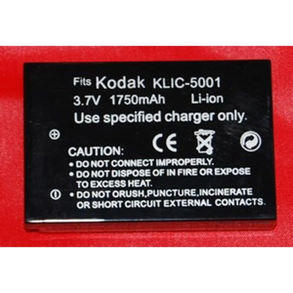 Kompatibilna baterija Kodak KLIC-5001 za digitalne fotoaparate i kamkordere