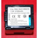 Kompatibilna baterija Panasonic DU21 VBD210 za digitalne kamere