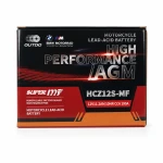 Motociklna baterija AGM 12V 11.2Ah OUTDO HCZ12S-MF - Kompatibilna Yuasa YTZ12S(-BS) / GTZ12S / ETZ12S