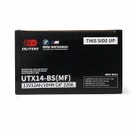 Motocikl Baterija AGM 12V 12Ah OUTDO UTX14-BS(MF) - Kompatibilna Yuasa YTX14-BS / GTX14-BS / ETX14-BS