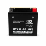 Motocikl Baterija AGM 12V 5Ah OUTDO UTX5L-BS(MF) - Kompatibilna Yuasa YTX5L-BS / GTX5L-BS / ETX5L-BS