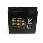 Motocikl Baterija AGM 12V 5Ah OUTDO UTX5L-BS(MF) - Kompatibilna Yuasa YTX5L-BS / GTX5L-BS / ETX5L-BS
