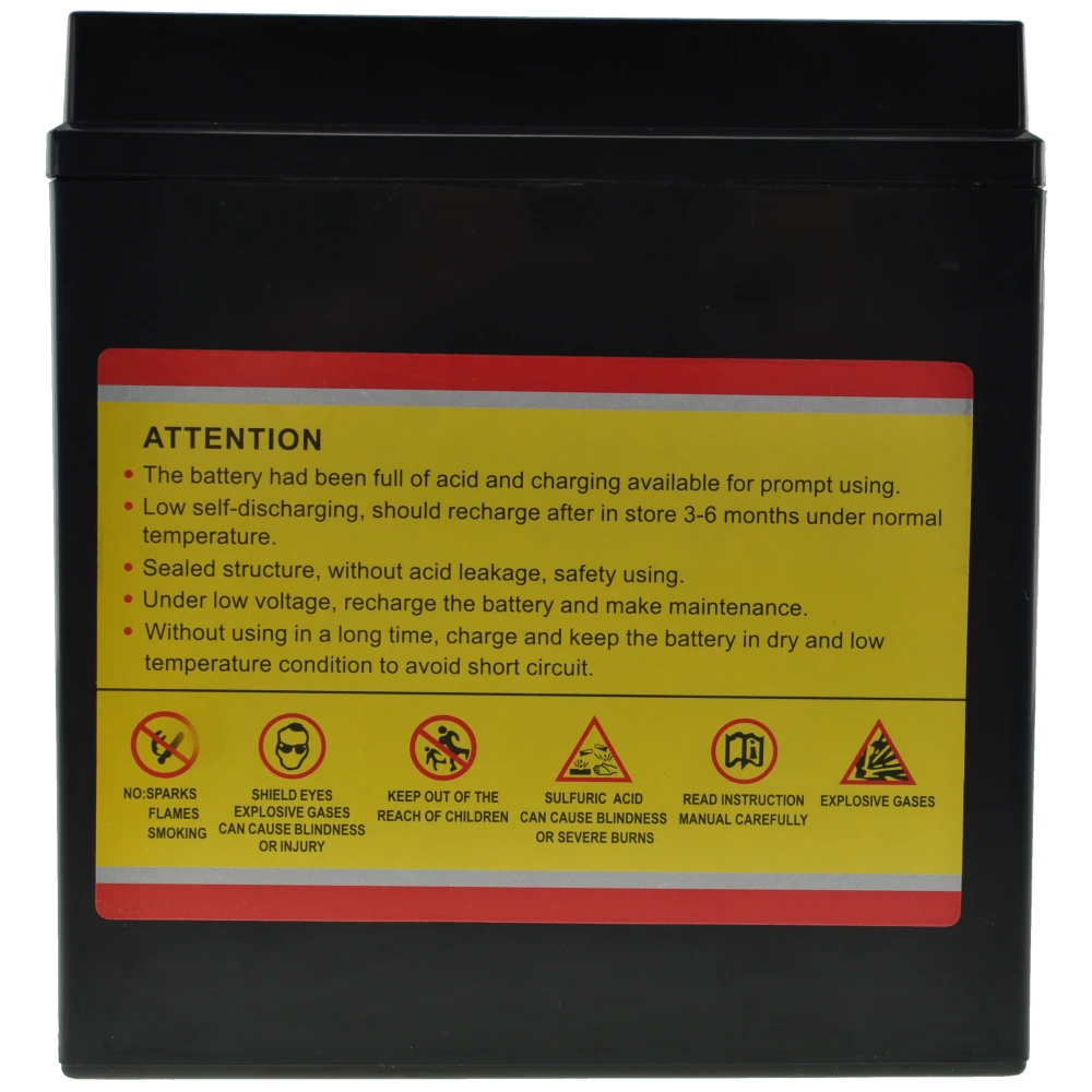 Bateria Moto YTX16-BS Gel compatible con motos Suzuki y Kawasaki