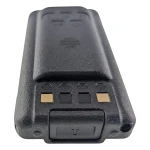 Vista lateral de batería Baofeng UV-9R Plus compatible con radios portátiles