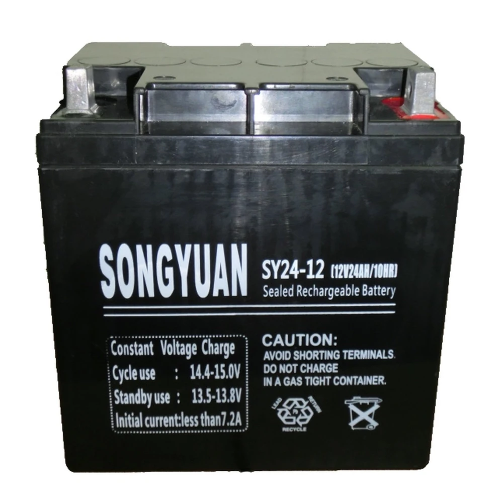Zatvorena olovna baterija 12V 24Ah SY24-12 Songyuan