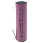 Visokokvalitetna punjiva baterija 18650 2600mAh 3,7V s lemnom trakom