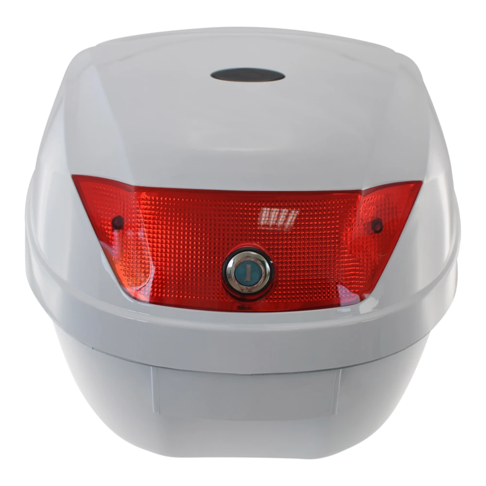 Univerzalni motociklistički kofer 28L bijeli - za 1 kacigu