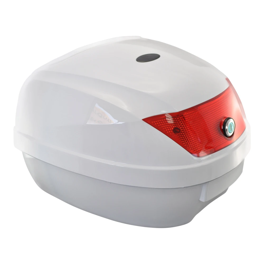 Univerzalni motociklistički kofer 28L bijeli - za 1 kacigu