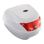 Univerzalni motociklistički kofer 28L bijeli - za 1 kacigu