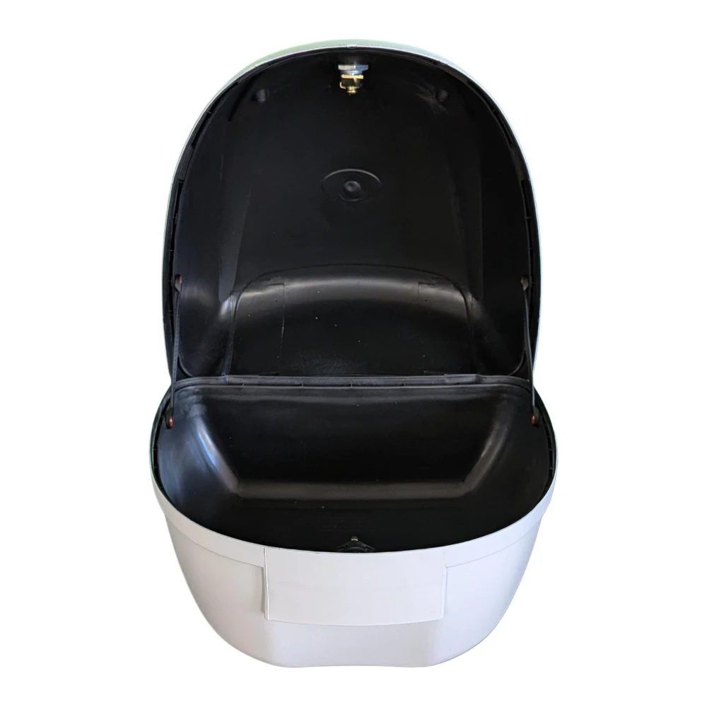 Univerzalni kofer za motor 28L bijeli - nosač kacige Mod-YM-0807
