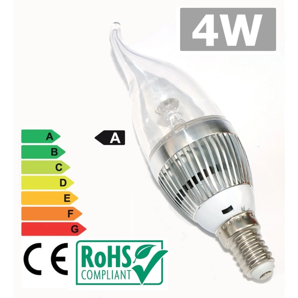 LED žarulja E14 4W 6500K svijetlo bijela, niske potrošnje i dugog vijeka