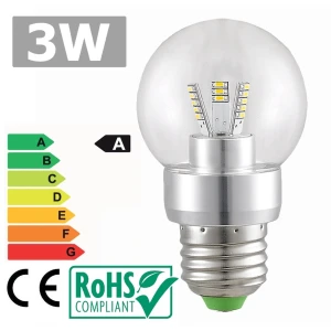 LED žarulja E27 3W 6500K 360° jaka bijela svjetlost