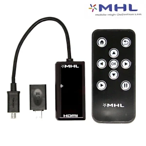 MHL na HDMI adapter kabel s daljinskim za Galaxy S2, S3, S4, S5, Note 2 i HTC One