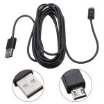 Micro USB kabel 3 m za PS4 i Xbox One kontroler - punjenje i igra