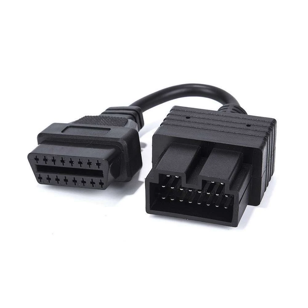 Kia OBD1 na OBD2 kabel: dijagnostički adapter 20Pin na 16Pin kompatibilan s KIA