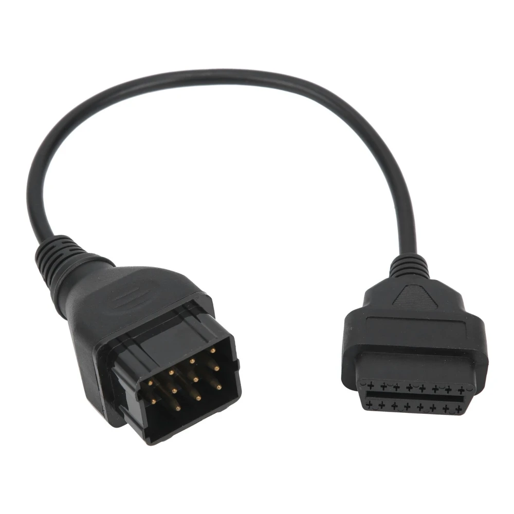 Conector 12pin macho y 16pin hembra del cable diagnóstico Renault