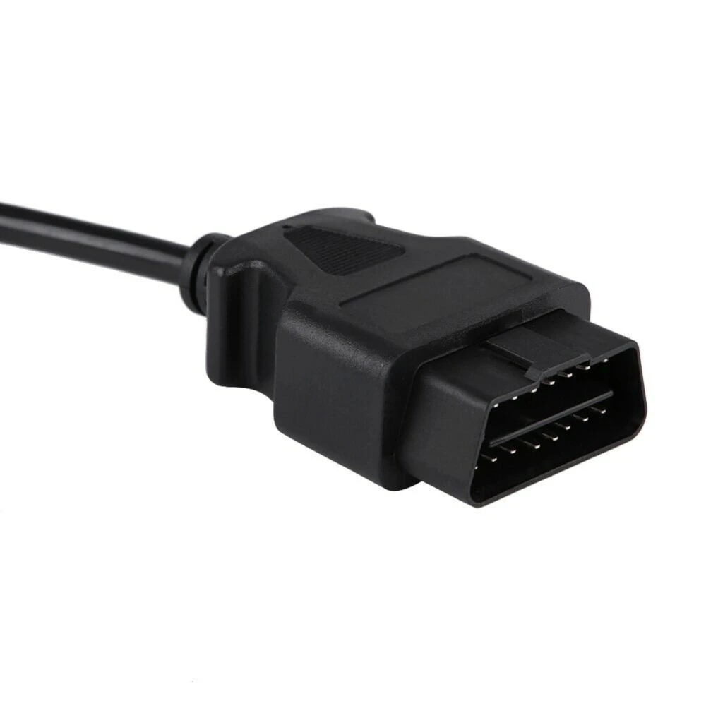 Vista lateral del cable diagnóstico para motor diésel Cummins