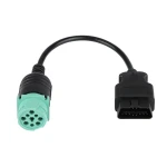 OBD2 kabel 9 Pin na 16 Pin za Cummins kamion - profesionalni dijagnostički adapter
